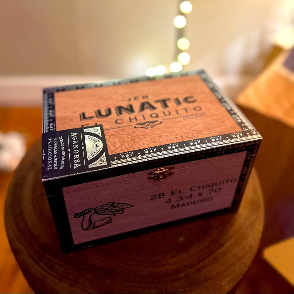 JFR Lunatic Cigar Box